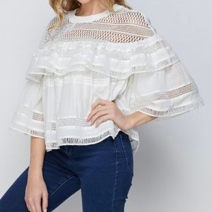 LUMIE White Top| Size M